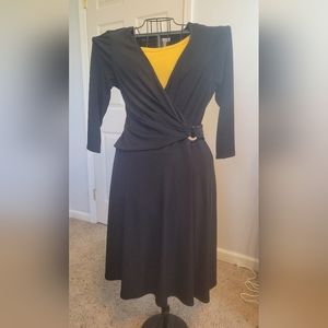 Dress Barn 3/4 sleeve dress Women's Sz 12
